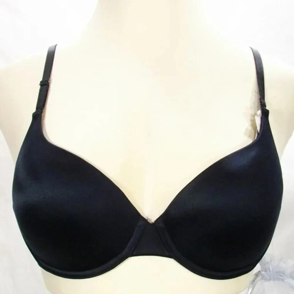 36A Fine Lines RL026A Refined Convertible T-Shirt UW Bra Black NWT  New with Tag